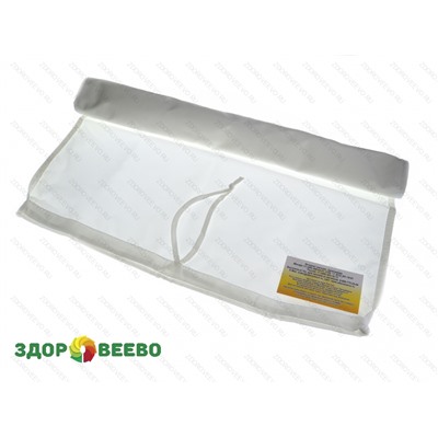 Мешок лавсановый со шнурком прямоугольный 48х80 для фильтрации молока ( плотность 145 г/м.кв.) Артикул: 1664