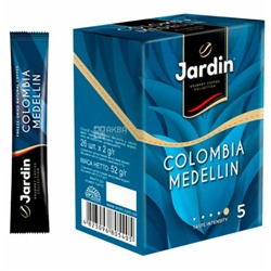Кофе Жардин Колумбия Меделлин  раст. субл. пак  (2гр.*100п) (6)