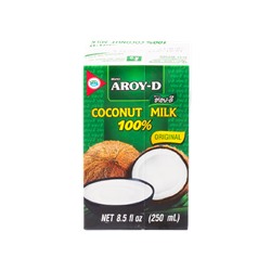Молоко кокосовое AROY-D, 250мл