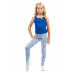 ELE-GL 079-026 Лосины детские, набивное полотно, цвет джинсовый