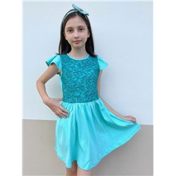 Повседневное и нарядное платье для девочки 84924-ДЛН22