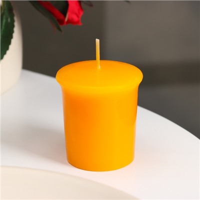 Свеча ароматическая "Orange", апельсин, 5х4,5 см