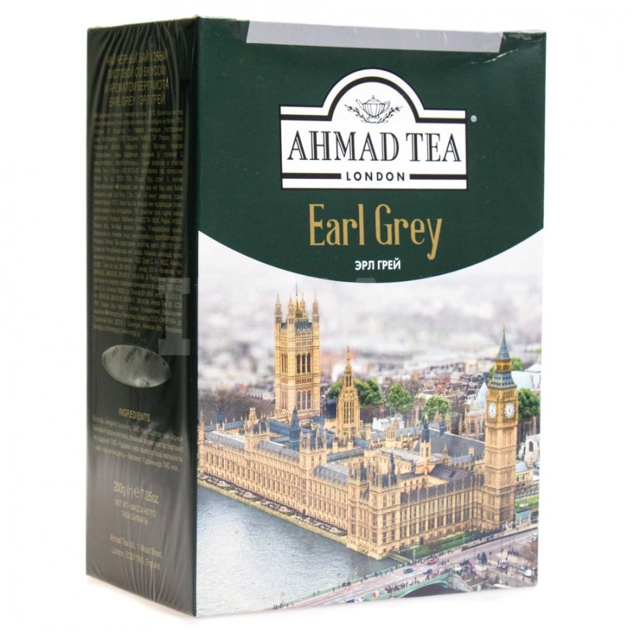 Чай черный листовой 200 г. Чай Ahmad Earl Grey, 200 г.. Ахмад грей 200г. Ахмад Эрл грей с бергамотом. Ahmad Tea чай Earl Grey 200г.