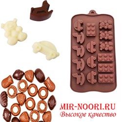 Форма для шоколада силикон.3143  (1х240)