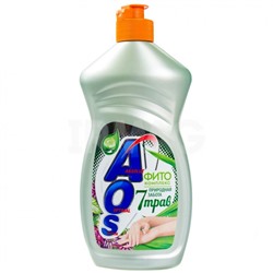 Средство для мытья посуды AOS Фитокомплекс 7 трав (450 г)
