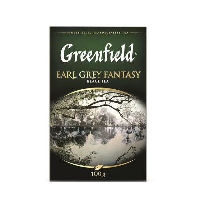 Чай Гринфилд Earl Grey Fantasy лист. черн.бергамот 100г (14) ФА