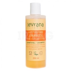 Шампунь Levrana Natural Цитрусовая свежесть для сухих волос (250 мл)
