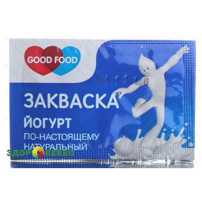 Закваска Йогурт Good Food (пакет 1 гр.) Артикул: 55