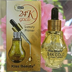 Фиксатор макияжа с Биозолотом Kiss Beauty 24K Gold Luxury Primer