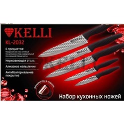 KL-2032 Набор ножей с Алмазным покрытием 6 предметов KELLI