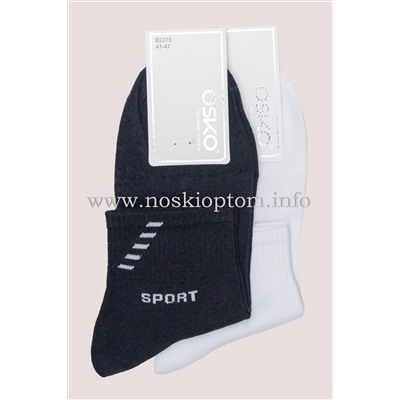 В22-75 OSKO Sport носки мужские укороченные