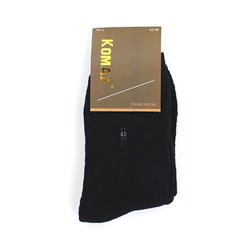 Мужские носки тёплые Komax 92-2 чёрные