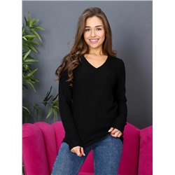 Лоран - пуловер черный