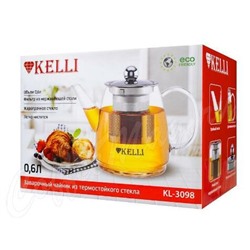 KL-3098 Заварочный  чайник 0,6л Kelli
