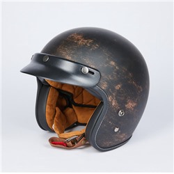 Шлем открытый + очки Nerve A500 (бронзовый)
