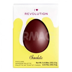 Палетка для макияжа Makeup Revolution I Heart Makeup Easter Egg Shadow Palette Chocolate Egg (4,2 г)