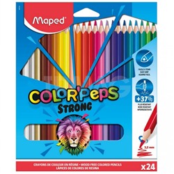 Карандаши цветные Maped Color'Peps Strong (24 цв.)