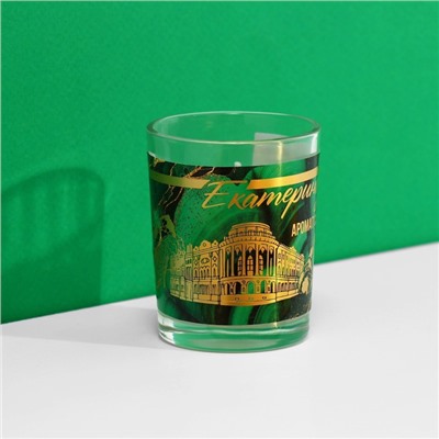 Свеча в стакане «Екатеринбург», 5 х 6 см