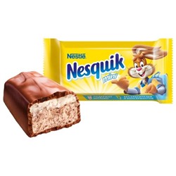 Шоколадные конфеты c молочным шоколадом  Несквик Mini  молочная начинка и хрустящий рис 2 кг
