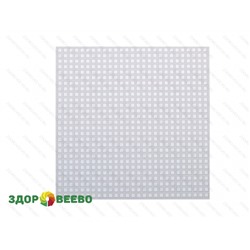Дренажный коврик для сыроделия полимерный белый, 10.7х10.7 см, 1 штука Артикул: 2414