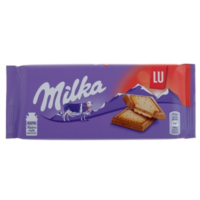Шоколад Milka LU 100гр
