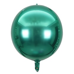 В0107С шар фольга сфера зелен22\55