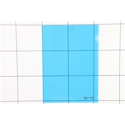Папка-уголок А4, 0,15мм синяя Brauberg 221642