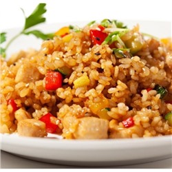 Рис с мясом и овощами ПЛОВ 1кг пакет (9-10 порций)