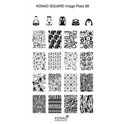 Пластина для стемпинга Konad Square Image Plate 08