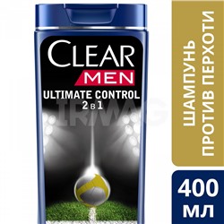 Шампунь Clear Men 2в1 Ultimate Control (400 мл)