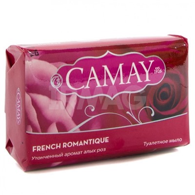 Мыло туалетное Camay French Romantique Алые Розы (85 г)