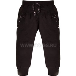 Спортивные брюки VRD “Glamor” чёрные для девочки