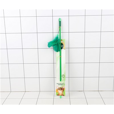Игрушка-дразнилка для кошек "Зеленые перья" 100/500мм, Triol