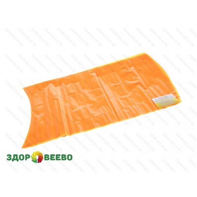 Пакет для созревания и хранения сыра термоусадочный 280х550 мм, цвет жёлто-оранжевый, дно круглое  (Юнивак) 5 шт. Артикул: 3577