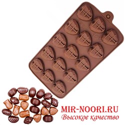 Форма для шоколада Сердце 15 шт.3034(1х240)