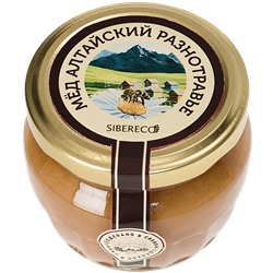 Мёд алтайский разнотравье 95мл/180г стекло