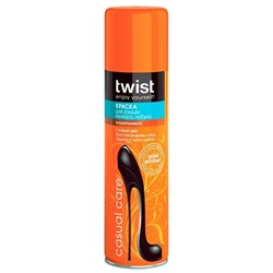 TWIST Casual - Краска для кожи аэрозоль коричневая 250 мл