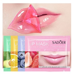 SADOER Увлажняющая и питательная  маска для губ  Sweet Strawberry Lip Mask