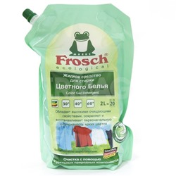 Средство для стирки жидкое Frosch Color Для цветного белья (2 л)