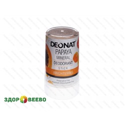 Дезодорант-Кристалл "ДеоНат" с экстрактом папайи, стик, 40 гр Артикул: 4477