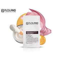 Пробник Восстанавливающая маска для волос с кератином Floland Premium Silk Keratin Treatment, 6 ml
