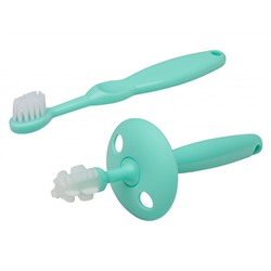 Набор зубная щетка и щетка –массажер для малышей