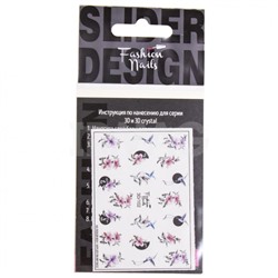 Слайдер-дизайн для ногтей El Corazon Fashion Nails 3D - 102